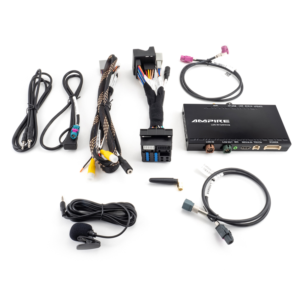 Original Ampire Smartphone Integration Wireless CarPlay Android Auto für Radio Mercedes NTG 4.5 / 4.7