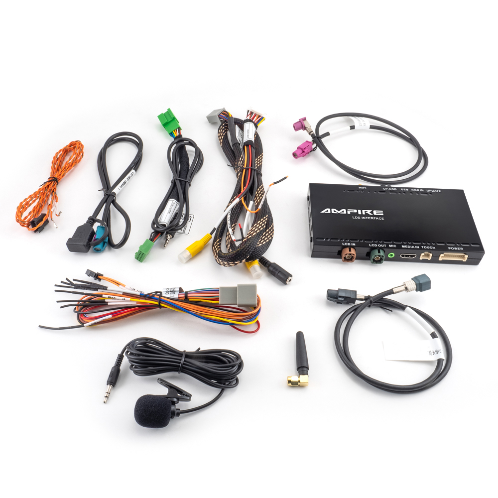 Original Ampire Smartphone Integration Wireless CarPlay Android Auto für Radio RNS 850 für VW Touareg 7P