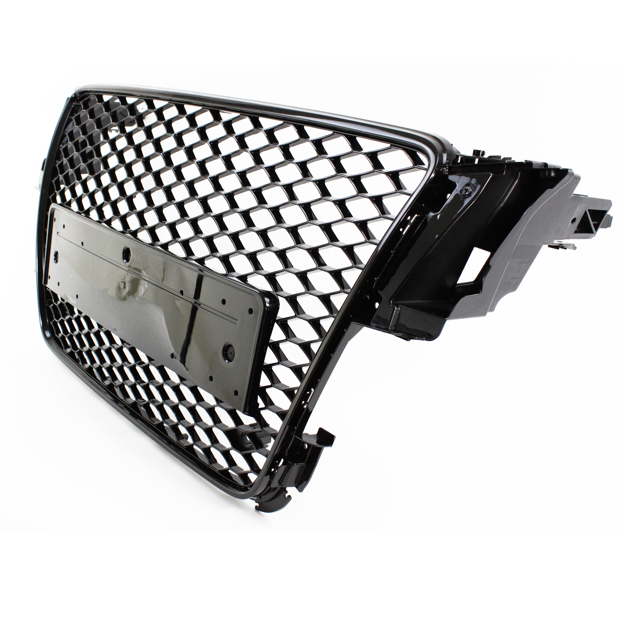 Kühlergrill Sportgrill Wabengrill Grill Schwarz Glanz für Audi A5 8T ab 2007-2011
