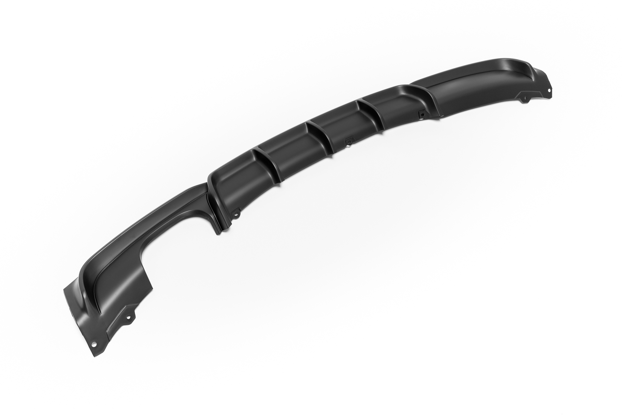 Heckdiffusor Diffusor Stoßstange Hinten Sport Look für BMW 3er F30 F31 ab 2011-2019 mit M-Paket (2 Endohre Links)