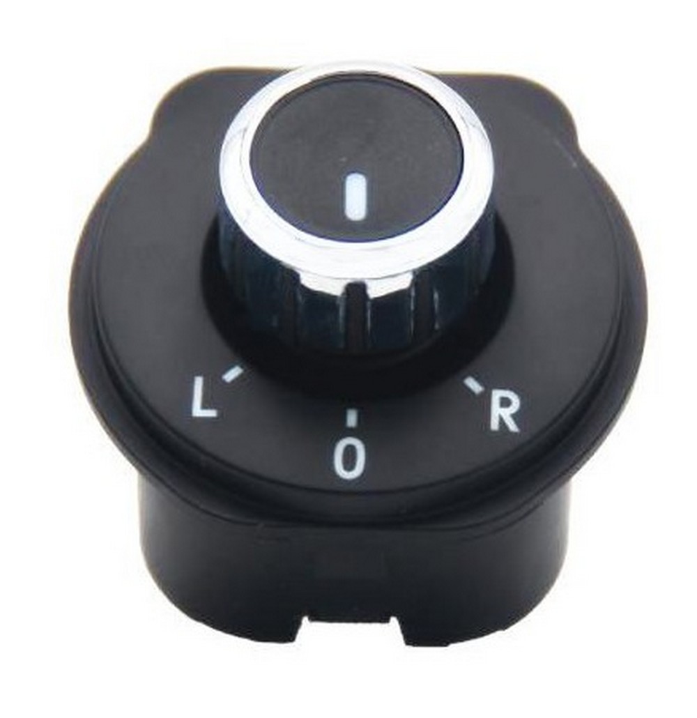 Edler Chrom Spiegel Schalter Verstellschalter Verstellung für Ihren VW Polo 6R ab 2011-2013