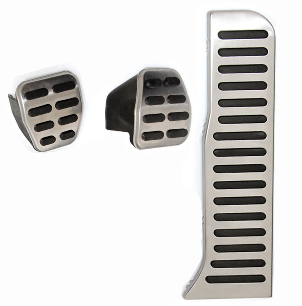 Sport Pedale (Hand- Schaltung) in Schwarz / Silber für VW Jetta III IV Scirocco III Tiguan 5N