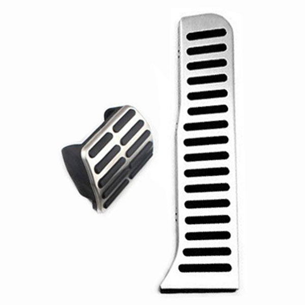 Sport Pedale (Automatik) in Schwarz / Silber für Audi A3 8P ab 2003-