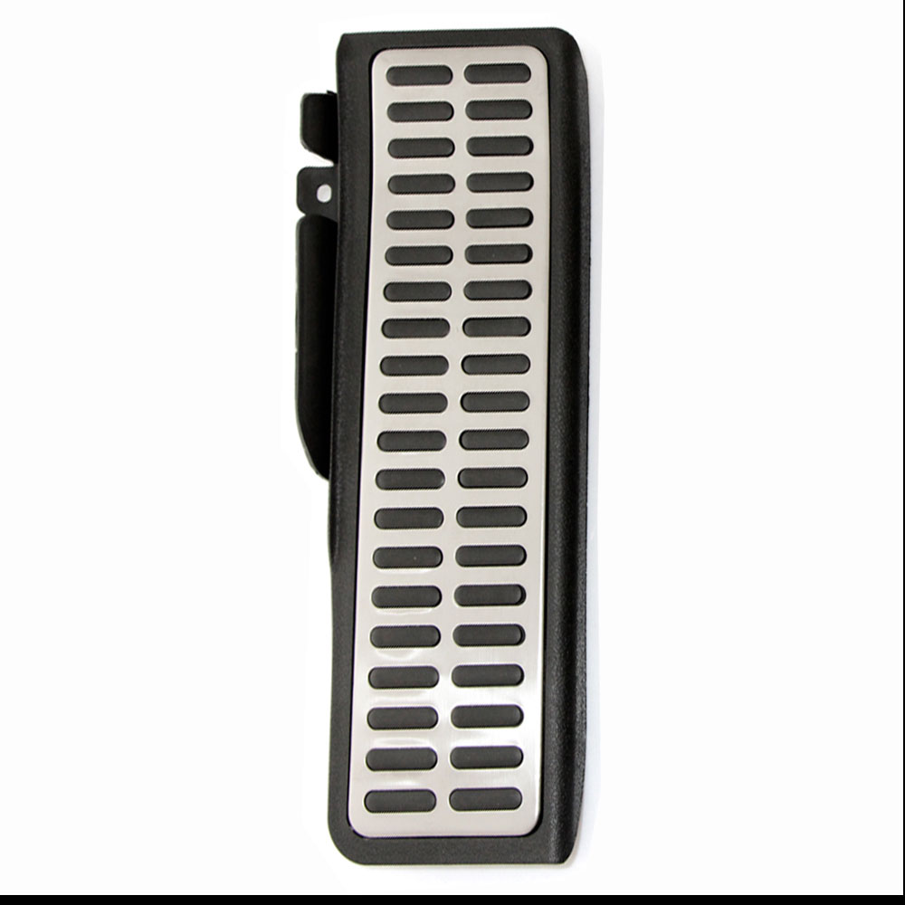 Fußstütze Stütze in Schwarz / Silber für VW Golf 5 V 6 VI Golf Plus Beetle 5C