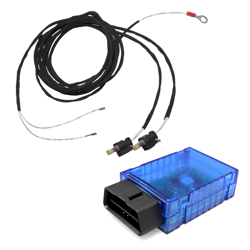 Original Kufatec Kabel Erweiterung Adapter Umrüstung Konturbeleuchtung + Codier Dongle für VW Golf 8 VIII CD