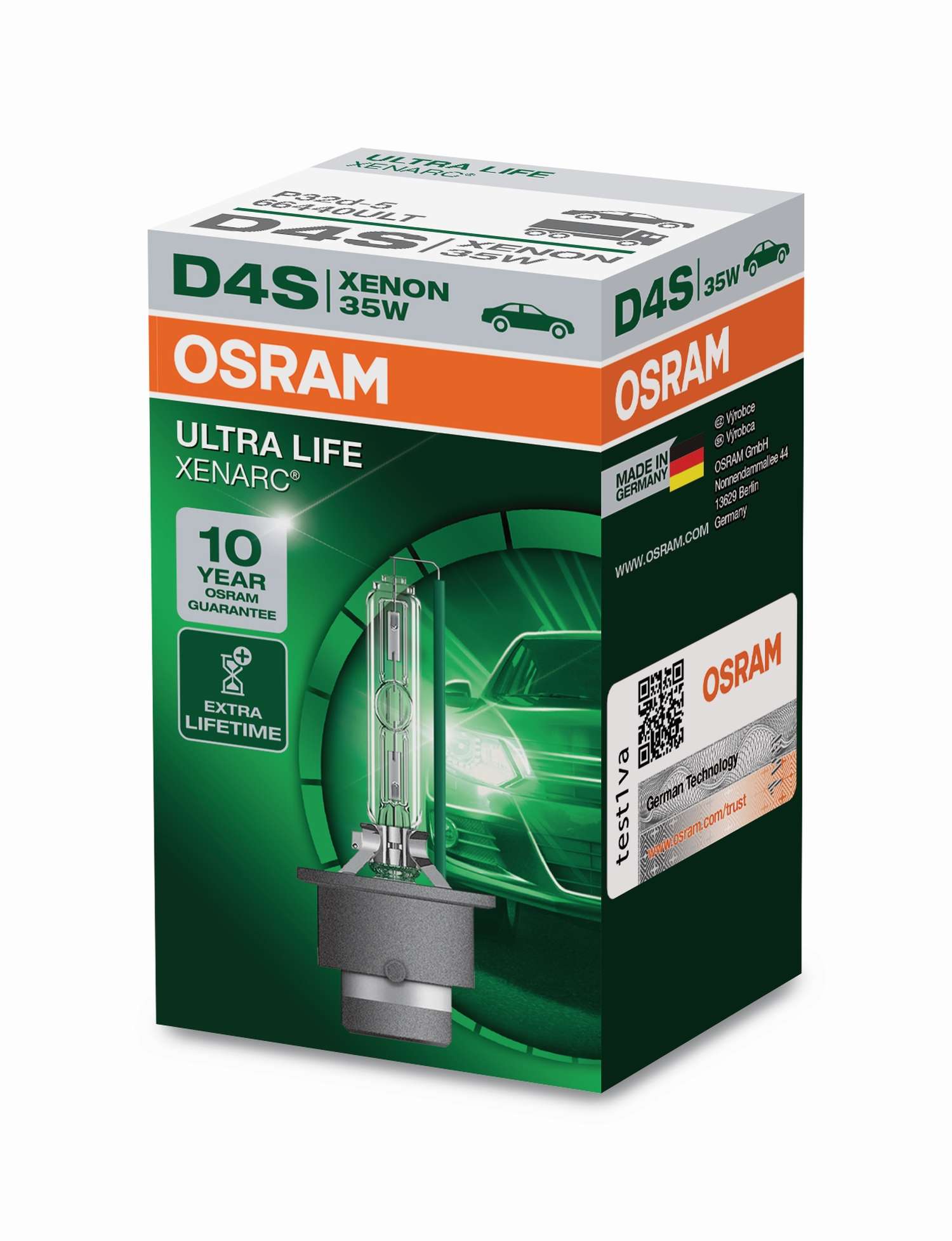 1 Stück OSRAM ULTRA LIFE Lampen Birnen für Fassung D4S 35W