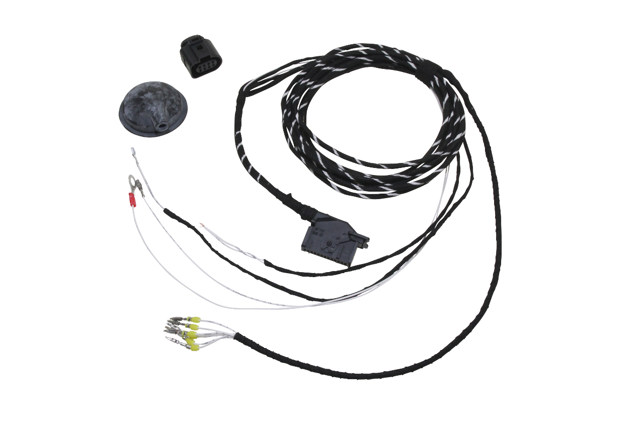 Original Kufatec Adapter Kabel Kabelbaum PDC Steuergerät Zentralelektrik Front & Heck für VW Golf 8 VIII CD CG Caddy SB