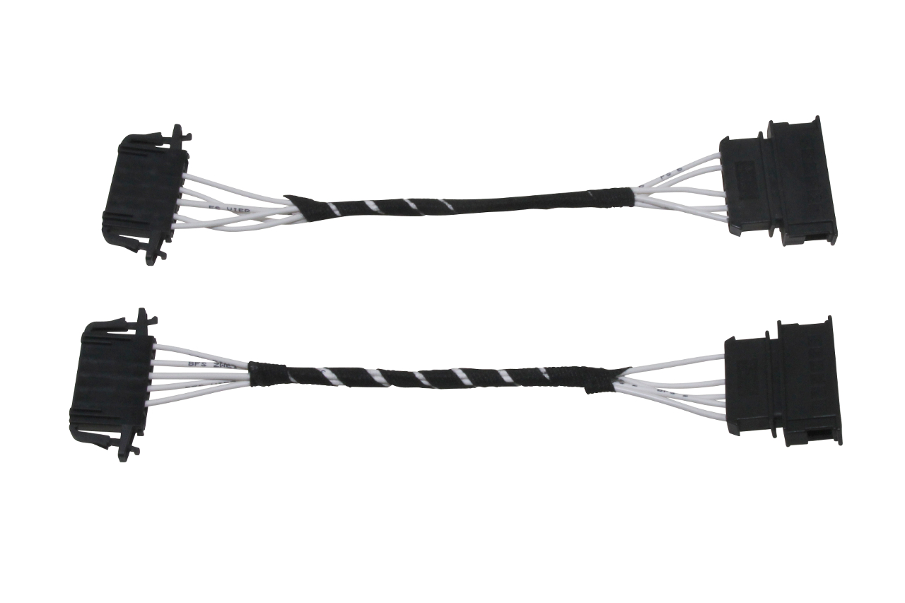 Original Kufatec Kabelsatz Kabelbaum Adapter Kabel Rückleuchten für VW Polo 9N auf Facelift 9N3 Plug & Play