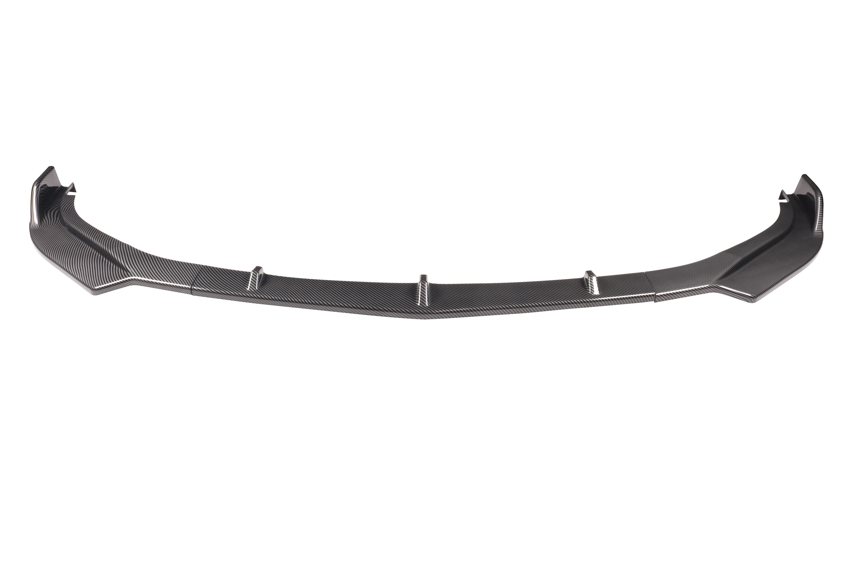 Frontspoiler Spoiler Lippe Stoßstange im Carbon Look für Alfa Romeo Giulia ab 2017-