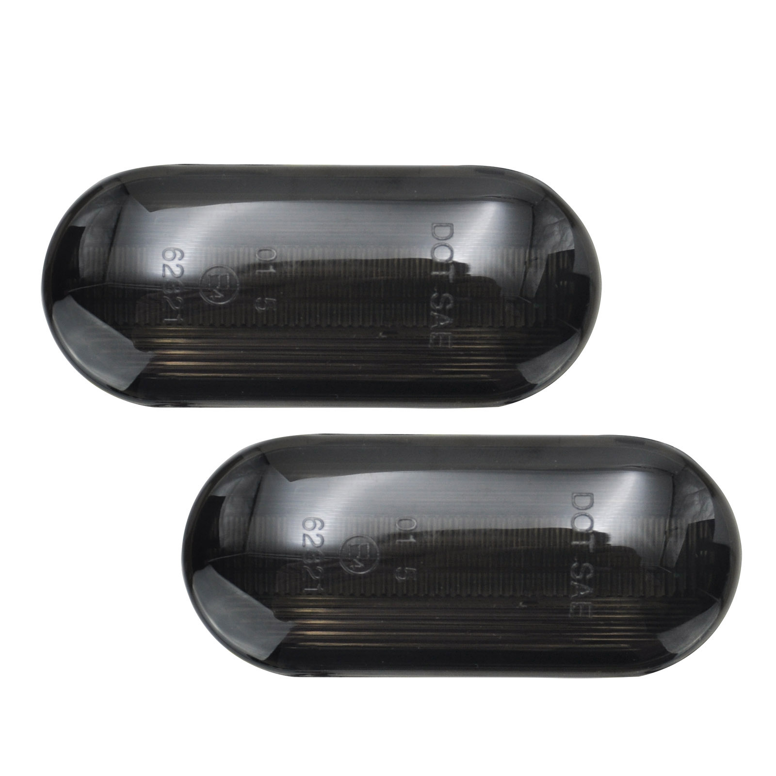 2x Premium Seitenblinker Blinker in Schwarz / Smoke für VW Golf 3 III 4 IV Bora T5 Transporter Multivan