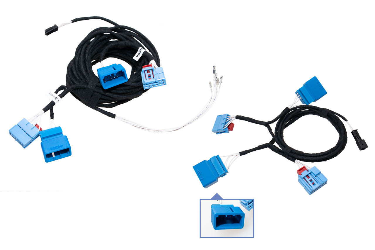 Original Kufatec Kabelsatz Kabelbaum Adapter Kabel Nachrüstung originale Highline LED Rückleuchten für VW Passat 3G CB5 Variant