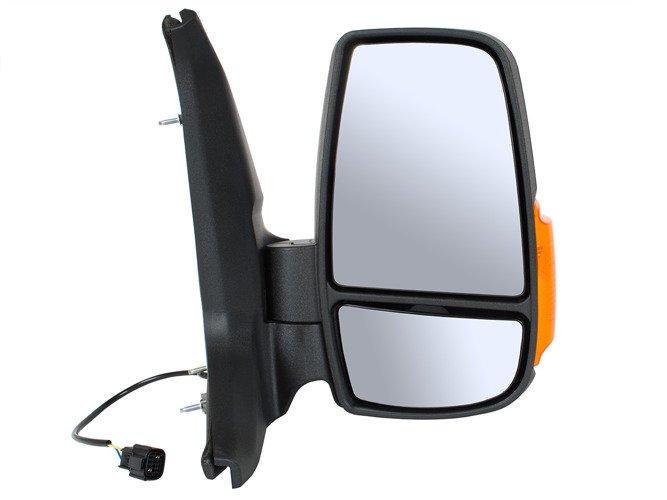 Aussenspiegel Spiegel MANUELL RECHTS Blinker Gelb für Ford Transit MK8 2014-2019