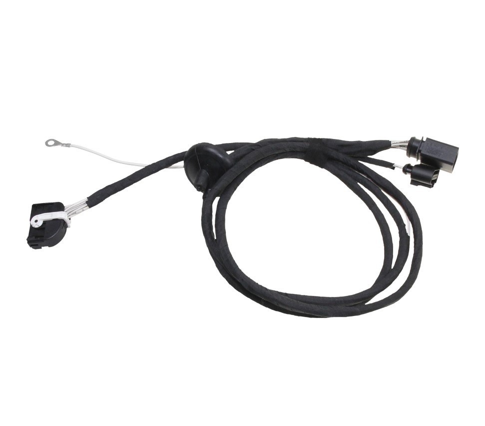 Original Kufatec Kabelsatz Kabelbaum Adapter Kabel Anhängerkupplung (AHK) Stoßfänger Stoßstange - Steuerteil für VW T7 VII ST