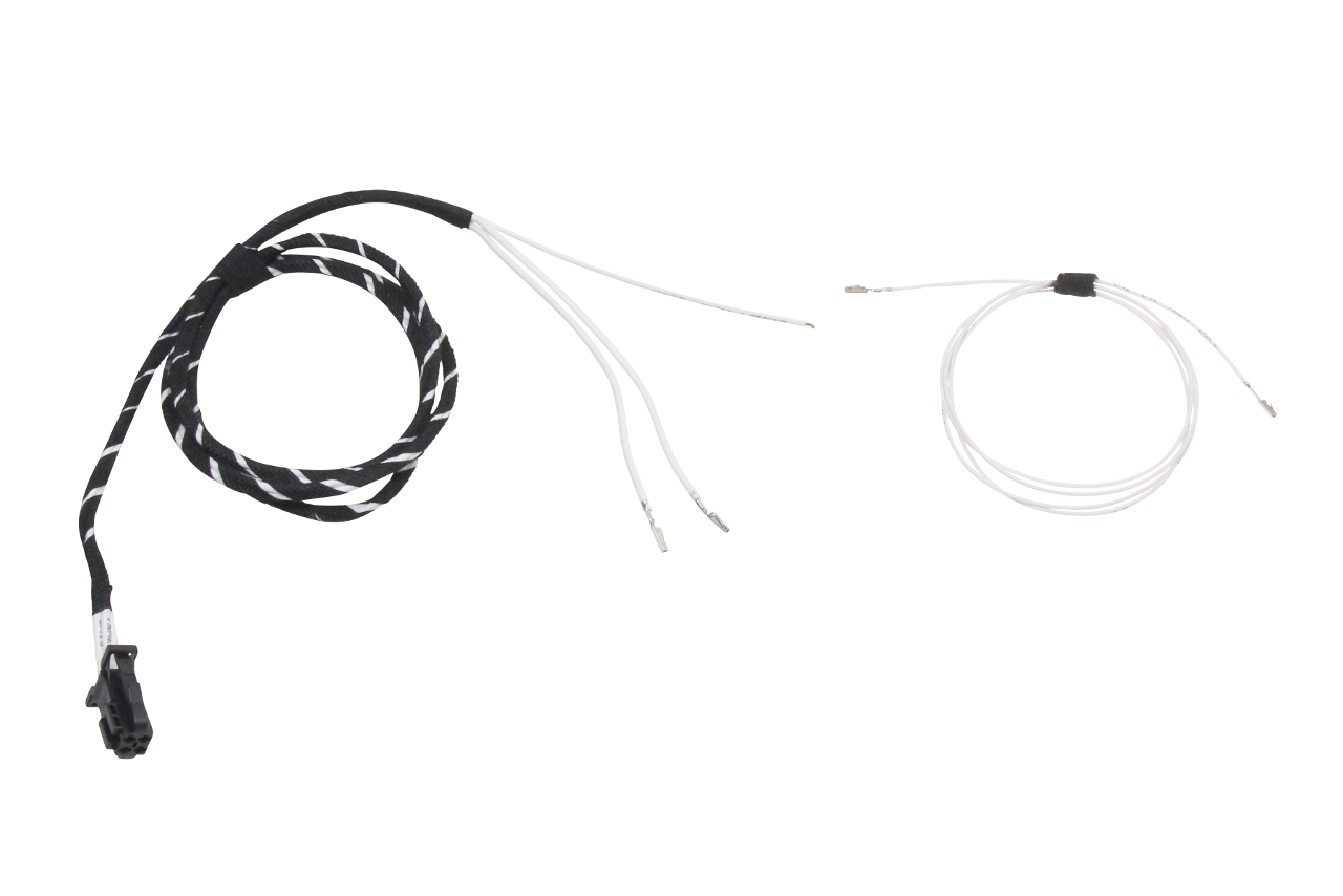 Original Kufatec Kabelsatz Kabelbaum Adapter Kabel elektrisches Sonnenschutzrollo für die Heckscheibe für Audi A4 8K / A8 8T