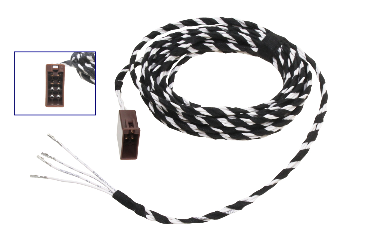 Original Kufatec Kabelsatz Kabelbaum Adapter Kabel Lautsprecher hinten für Mercedes Sprinter 907 / 910