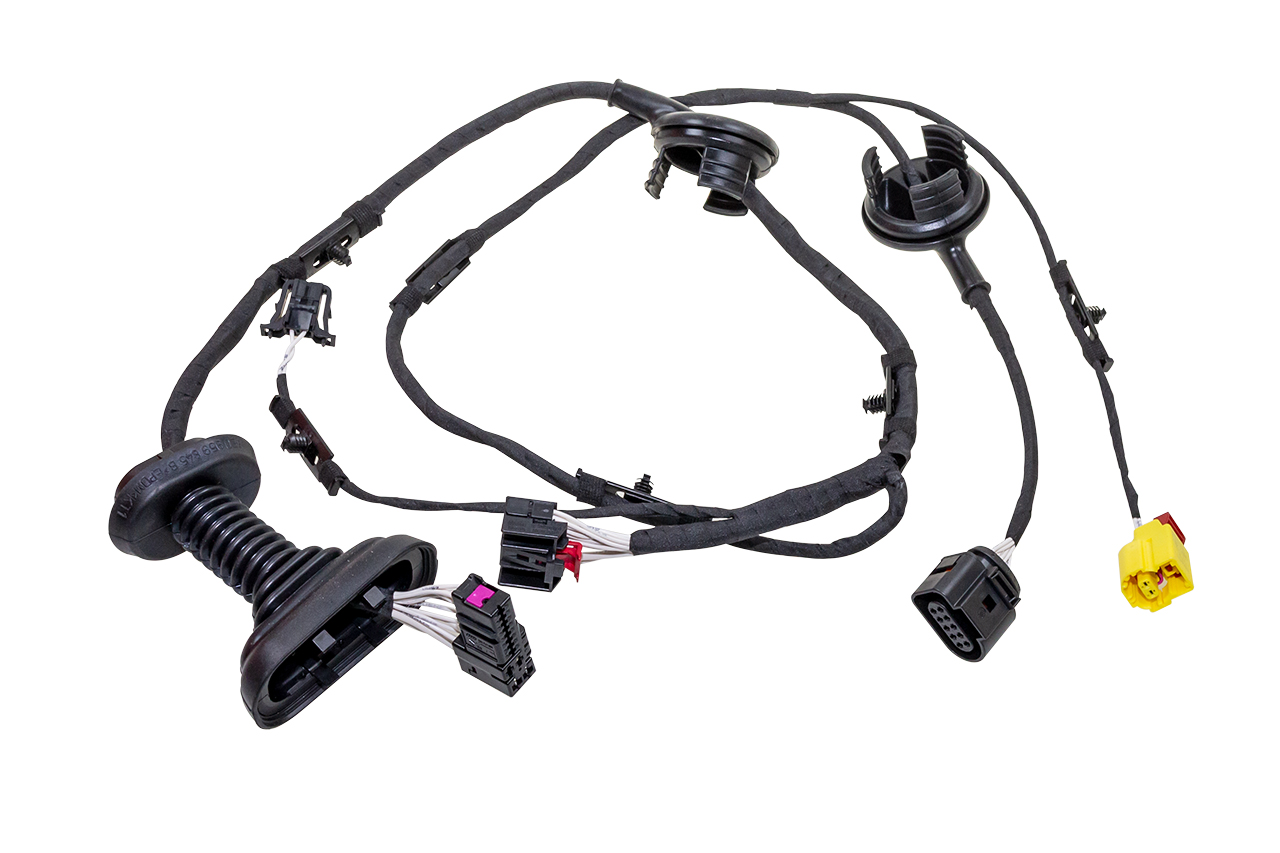 Original Kufatec Kabelsatz Kabelbaum Adapter Kabel Tür Fahrertür Links für Audi A3 8P Sportback (4 Türer) wie OEM 8P4971029M 8P4971029C 8P4971029G 8P4971029E