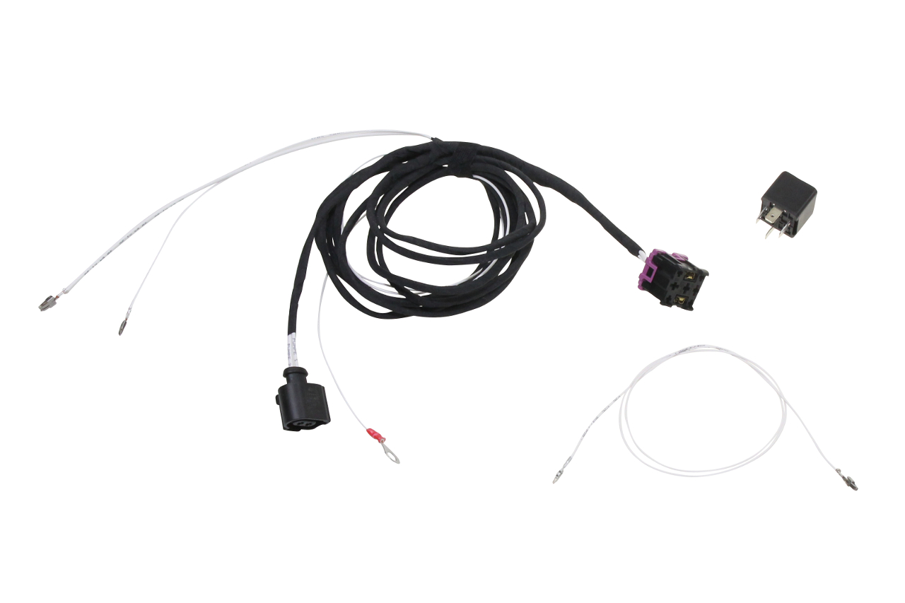 Original Kufatec Kabelsatz Kabelbaum Adapter Kabel Scheinwerferreinigungsanlage SRA für Skoda Fabia 6Y