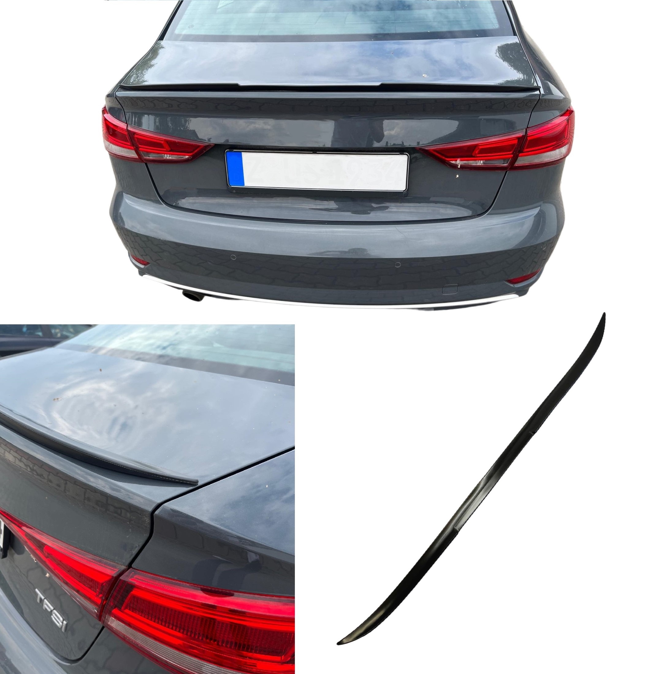 Heck Spoiler Spoilerlippe Kofferraum Lippe für BMW 6er E63 E64 ab 2003-2010