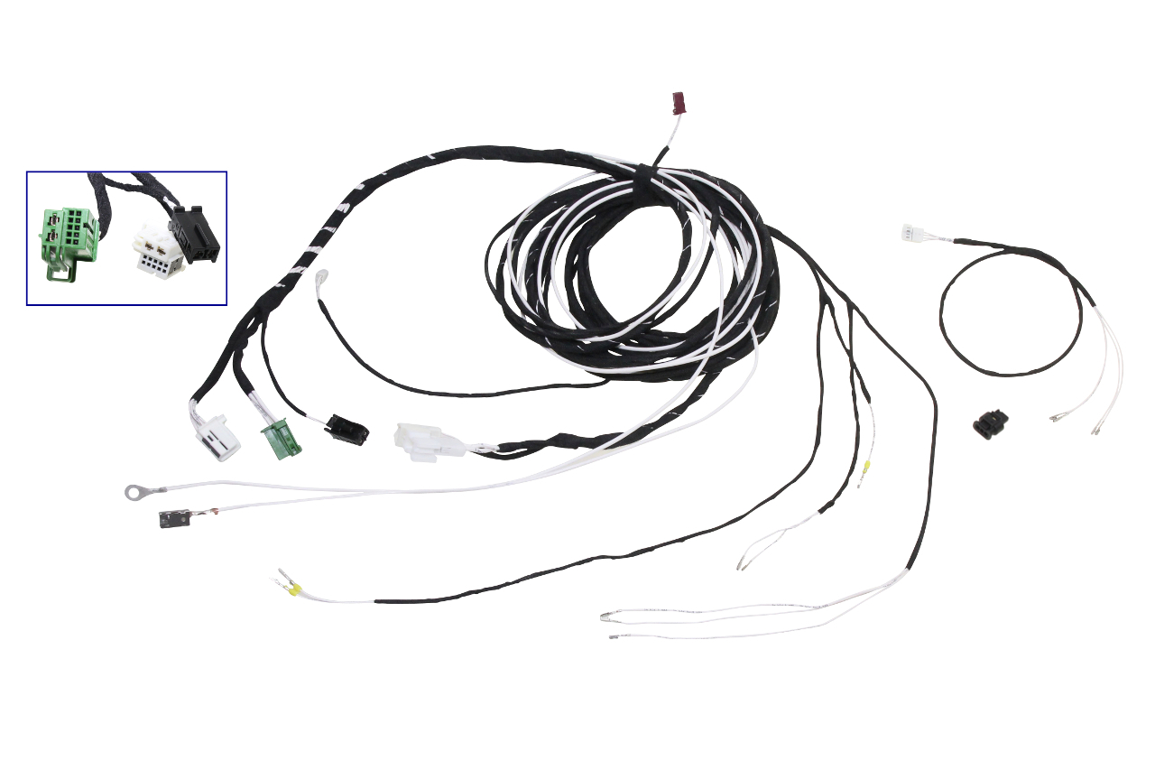 Original Kufatec Kabelsatz Kabelbaum Kabel elektrische Heckklappe Easy-Pack Code 890 für Mercedes B-Klasse W247