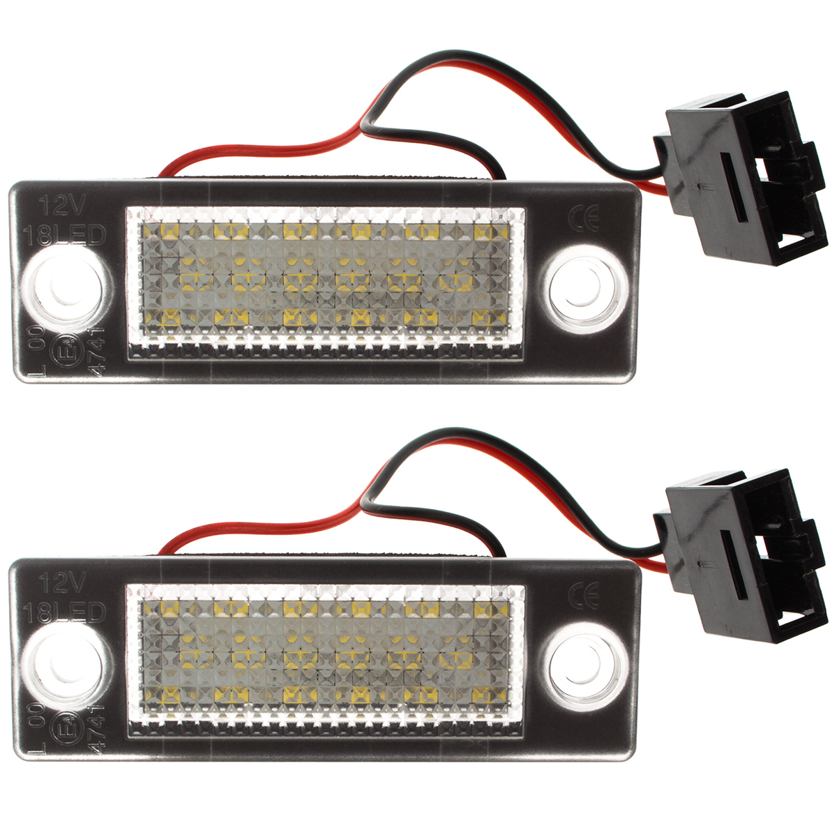 2x LED PREMIUM Kennzeichenbeleuchtung Leuchten Kennzeichen SMD für VW Sharan 7M Seat Alhambra Ford Galaxy