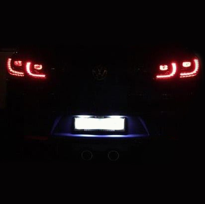2x LED PREMIUM Kennzeichenbeleuchtung Leuchten Kennzeichen SMD für Kia Rio II ab 2005-2011