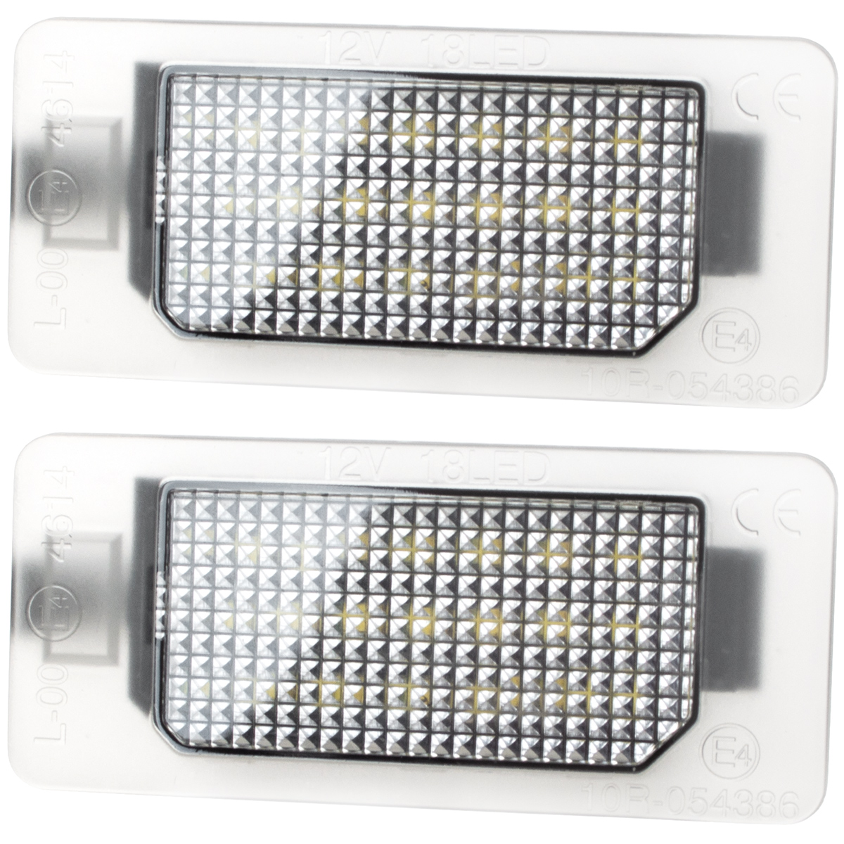 2x LED PREMIUM Kennzeichenbeleuchtung Leuchten Kennzeichen SMD für Fiat 500X ab 2014-