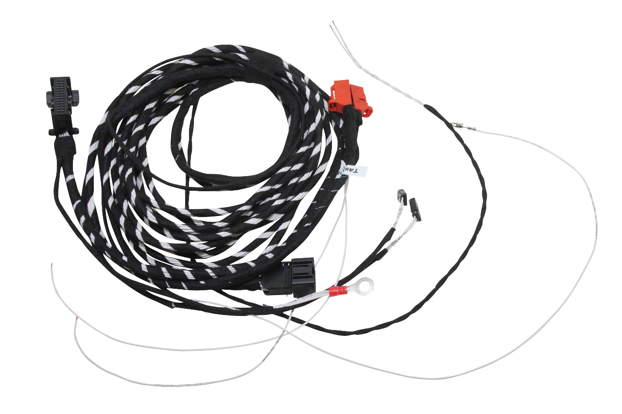 Original Kufatec Kabelsatz Kabelbaum Adapter Kabel PDC Steuergerät Zentralelektrik PLA für VW Caddy 2K ab 2004-