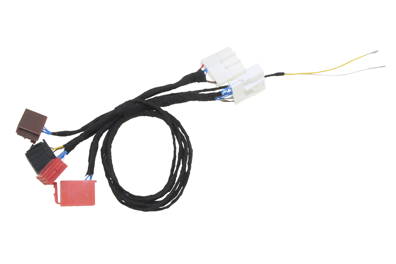 Original Kufatec Adapter Kabel Umrüst-Set Kabelsatz + Codierdongle Radio System auf Media System Connect für Smart fortwo 453