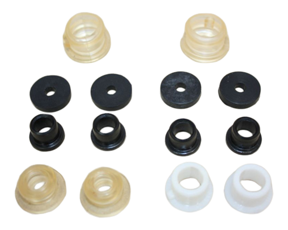 14 Teilig Reparatursatz Schaltgestänge Schaltknauf Gummi Lager 171798211 für VW Golf 1 / Caddy 1 / Jetta 1 / Scirocco 1