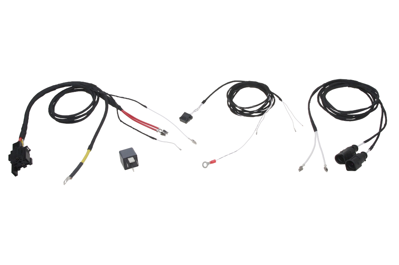 Original Kufatec Kabelsatz Kabelbaum Adapter Kabel beheizbare Frontscheibe für VW T6.1 SH ab 2020-