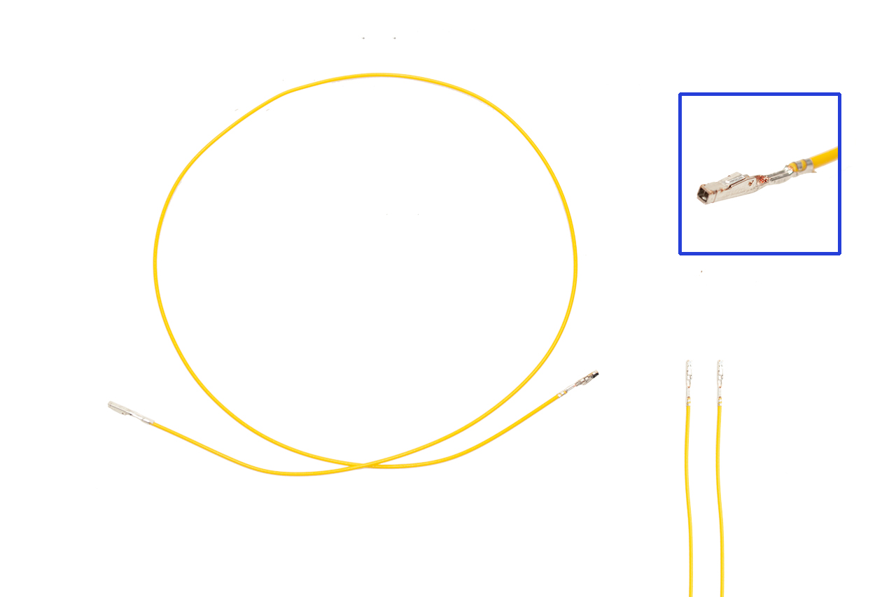 Original Kufatec Reparatur Kabel Litze Leitung / H9 Buchse MLK 1,2 / wie OEM: 000979034E