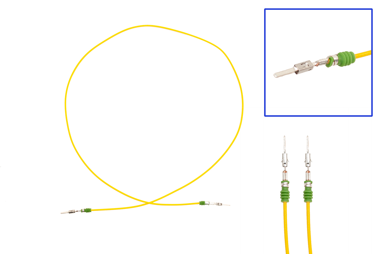 Original Kufatec Reparatur Kabel Litze Leitung / Mit Stift / wie OEM: 000979020E