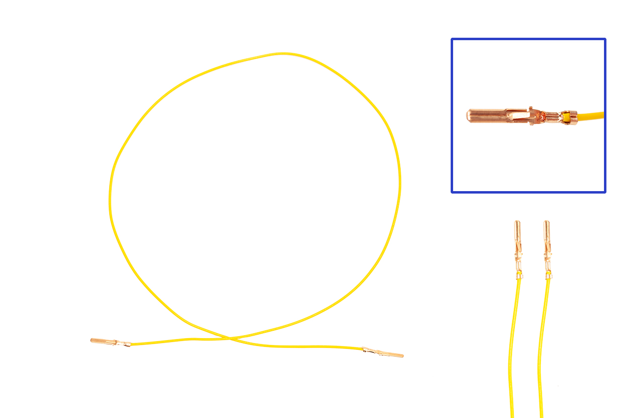 Original Kufatec Reparatur Kabel Litze Leitung / Einzelleitung Flachst. 2,8 / wie OEM: 000979103E