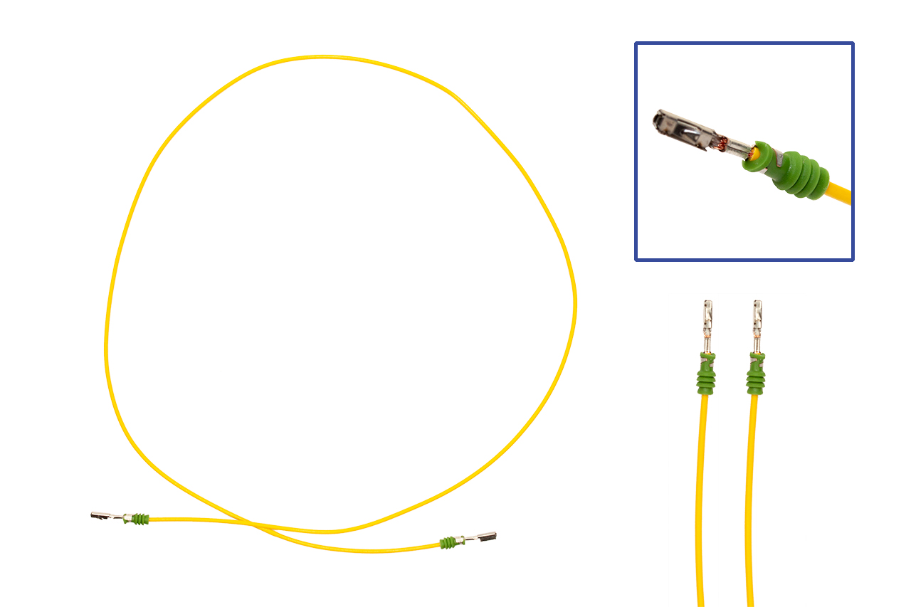 Original Kufatec Reparatur Kabel Litze Leitung / Einzelleitung MQS 0.5 / wie OEM: 000979009E