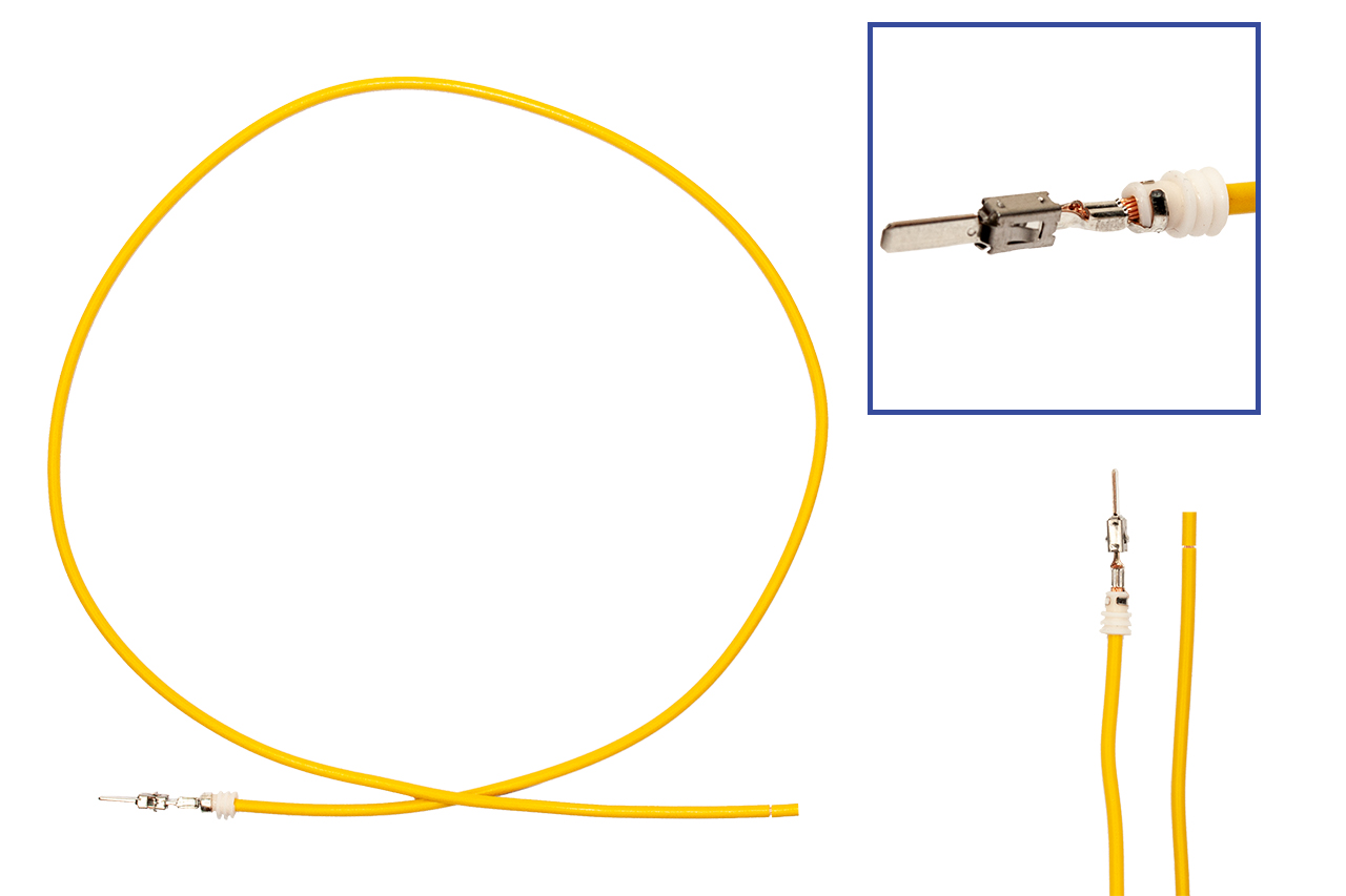 Original Kufatec Reparatur Kabel Litze Leitung / Einzelleitung JPT Stift / wie OEM: 000979226E