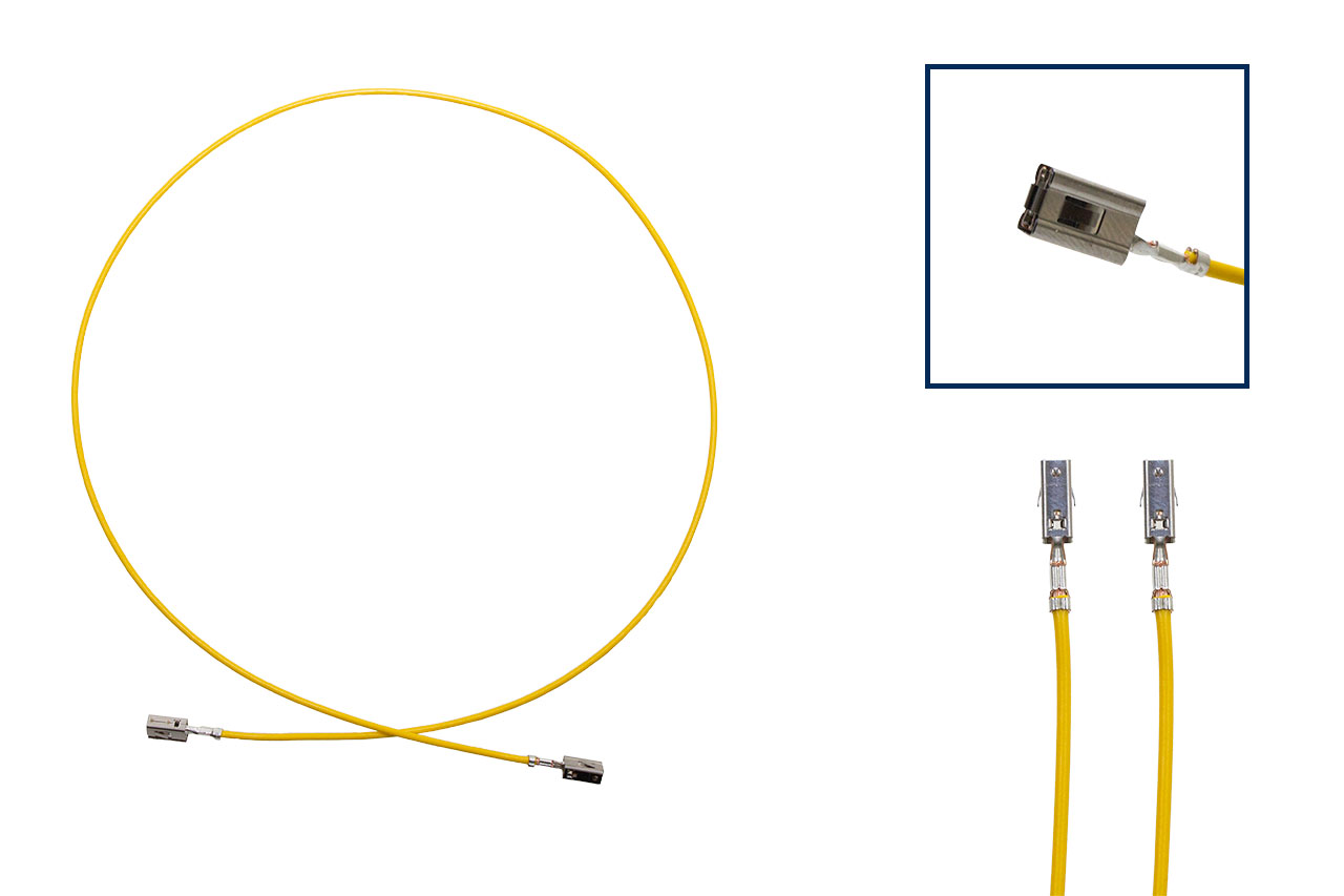 Original Kufatec Reparatur Kabel Litze Leitung / Einzelleitung MCP 1.0 / wie OEM: 000979152E