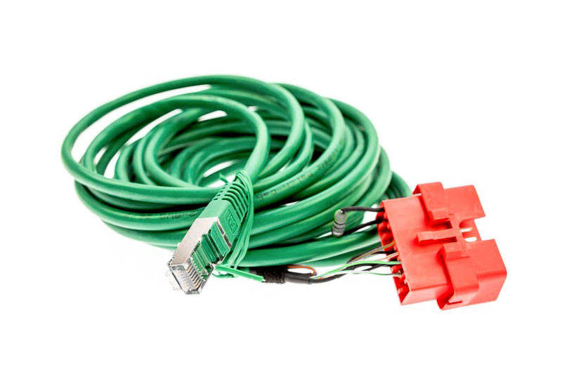 Original Kufatec Kabel Adapter Ethernet RJ45 8 PIN zu OBD 2 mit 5m Länge für BMW F07 F10 F11 F18 F12 F13 F20 F25 F30 F01 F02 F04
