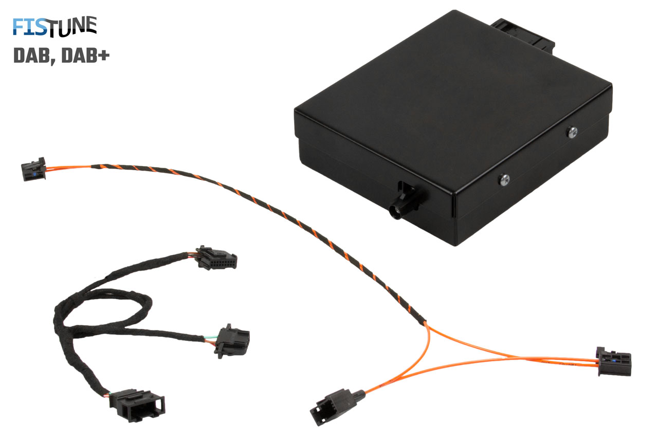 Original Kufatec FISTUNE DAB / DAB+ Integration Digital Radio für Audi MMI 2G für Audi A4 B8 A5 8T A6 4F A8 4E Q7 4L