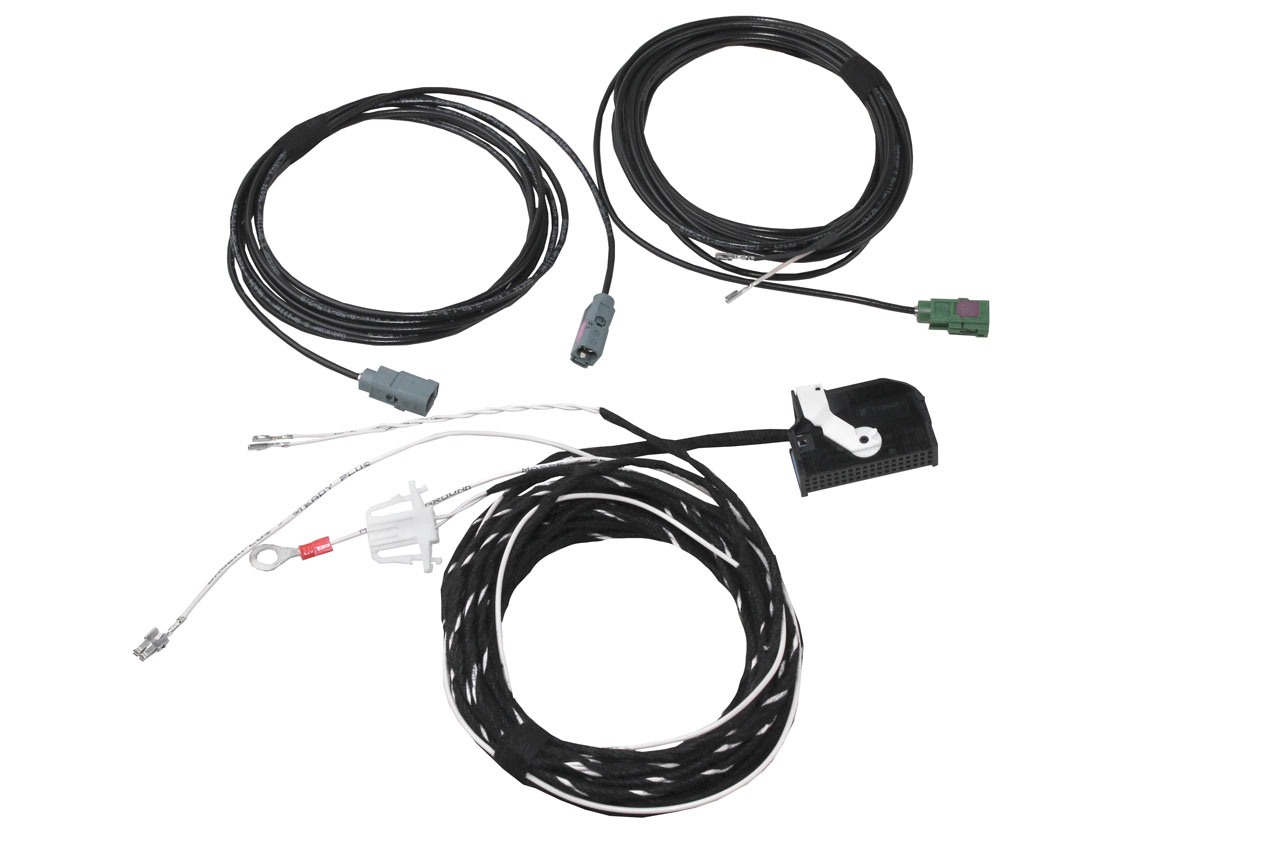 Original Kufatec Kabelbaum Kabel Adapter APS Advance Rückfahrkamera für Audi A8 4E MMI 3G