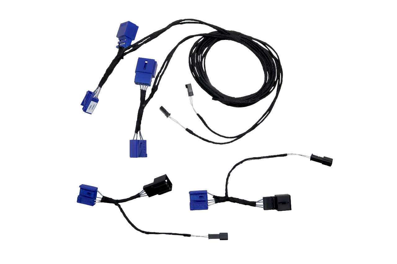 Original Kufatec Kabelsatz Kabelbaum Umrüstung LED auf LED Rückleuchten mit dynamischen Blinker für VW Golf 7 VII bis Modelljahr 2017