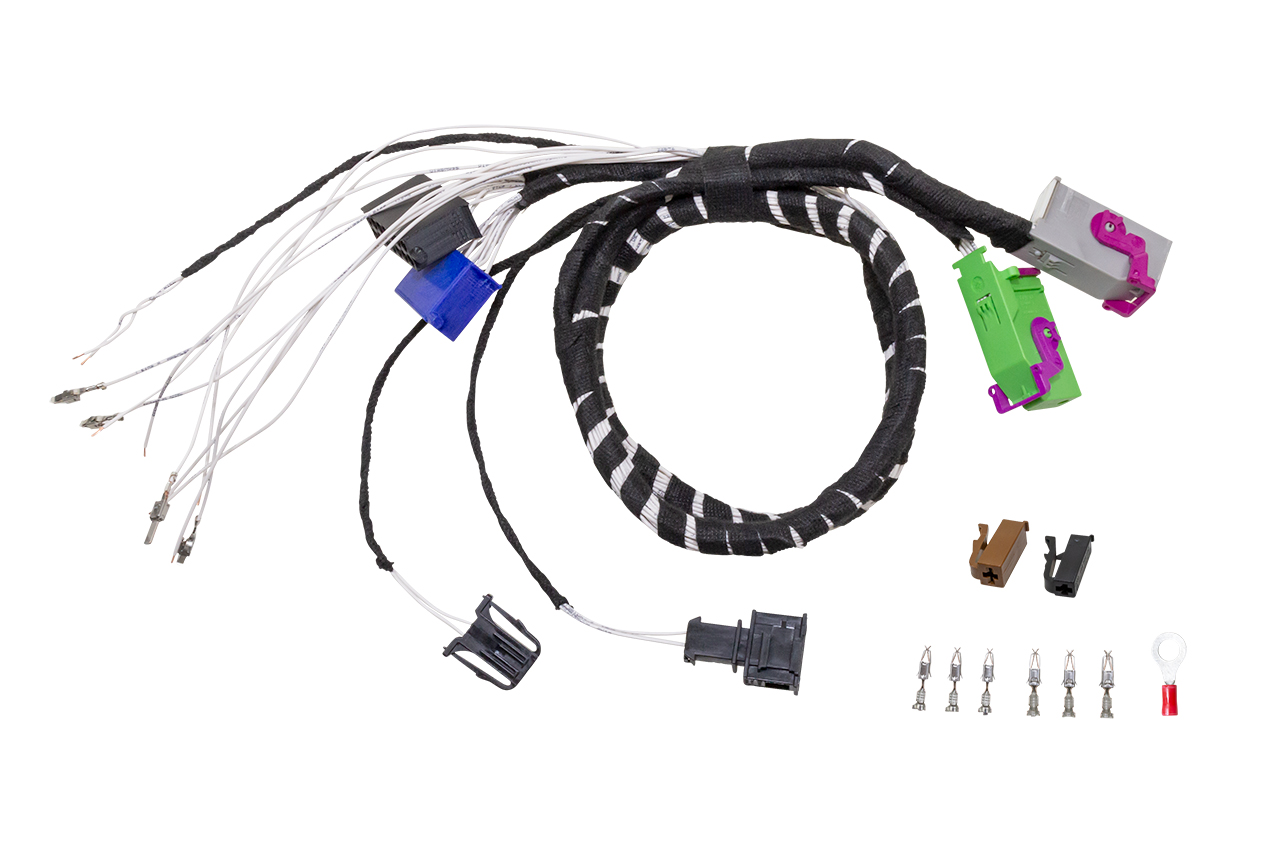 Original Kufatec Kabelbaum Kabel Adapter Tacho auf blaue Beleuchtung für VW T4 IV