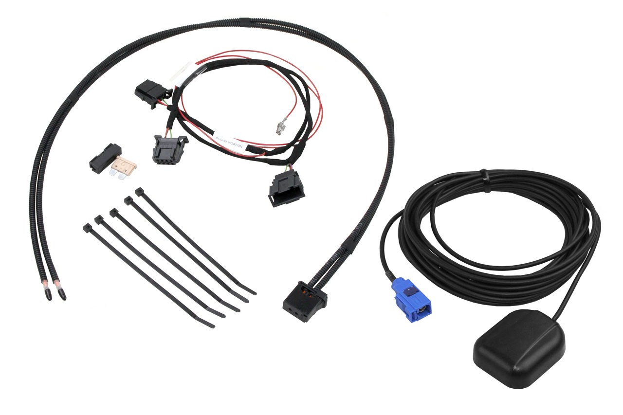 Original Kufatec Kabelbaum Kabel Adapter Anschluss Set DVD Navigationssystem für Audi A8 4E