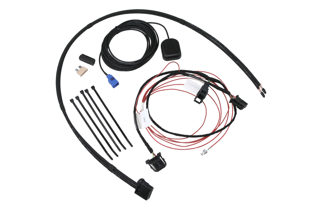 Original Kufatec Kabelbaum Kabel Adapter Anschluss Set DVD Navigationssystem für Audi A6 4F C6