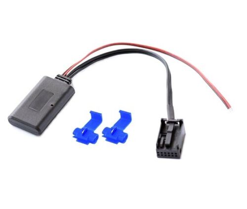 Bluetooth Aux In Audio Adapter A2DP Kabel Interface passend für Radio Opel Corsa Astra CD30 CDC40 CD70 DVD90