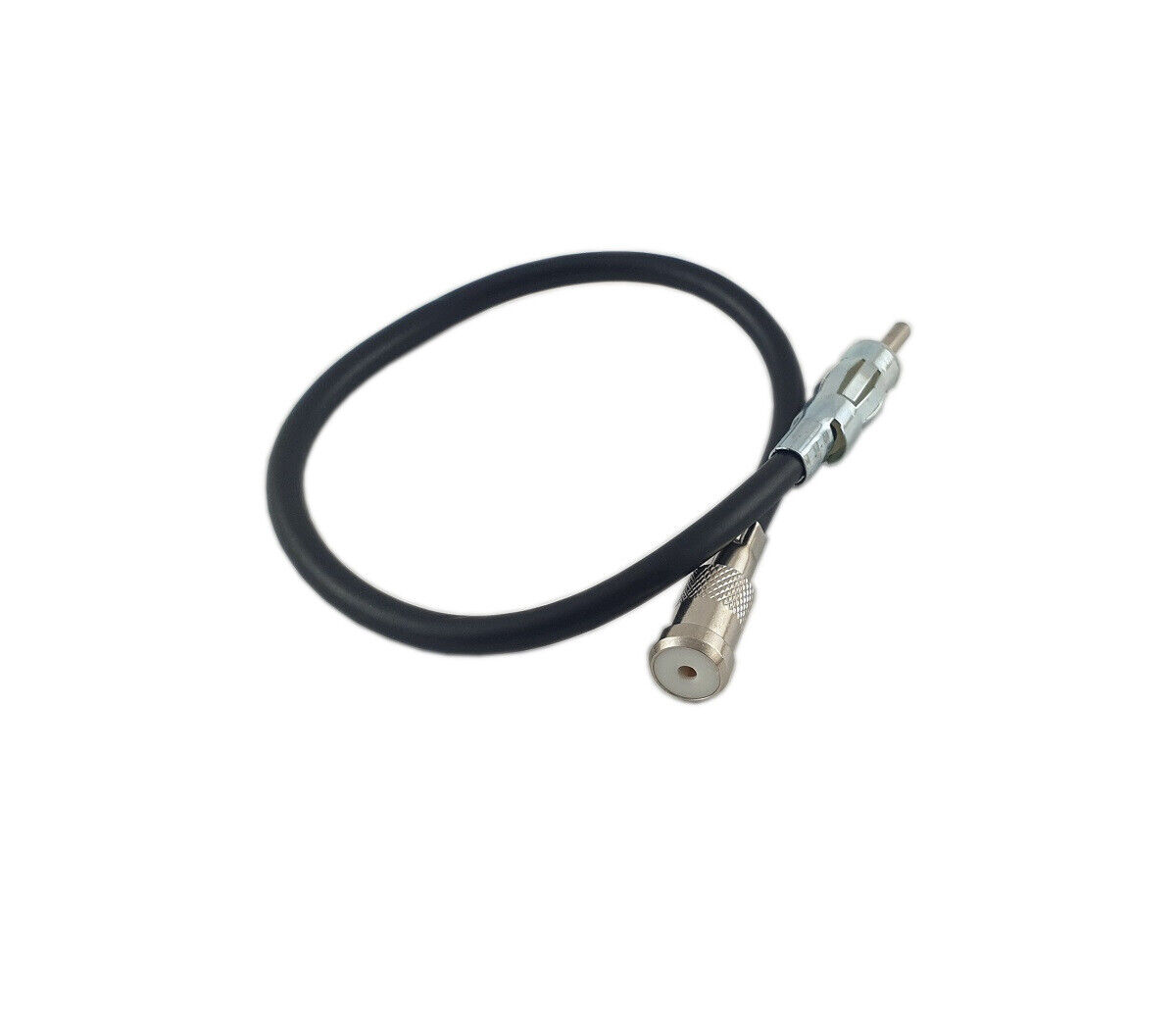PKW Radio Antennen Adapter DIN Stecker ISO Buchse mit Leitung 15cm