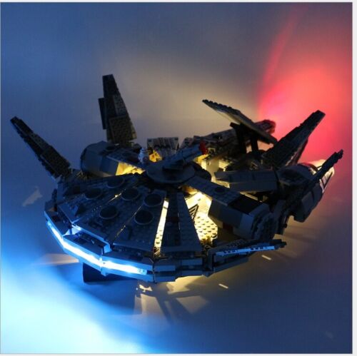 LED-Beleuchtungsset Licht-Set / Akku-Box / passend für Lego Star Wars Millennium Falcon 75105