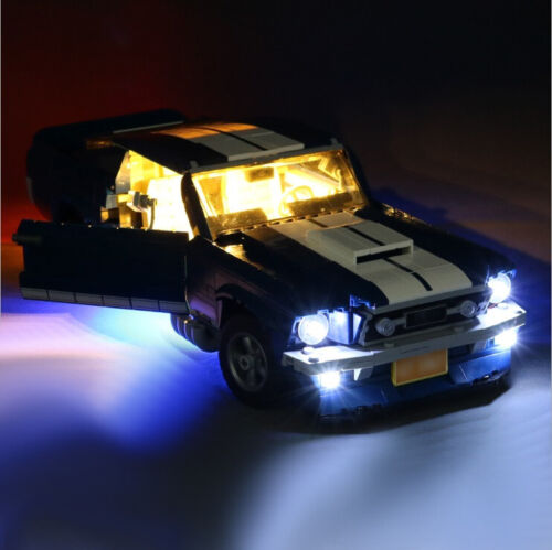 LED-Beleuchtungsset Licht-Set / Akku-Box / passend für Lego Ford Mustang Modell 10265