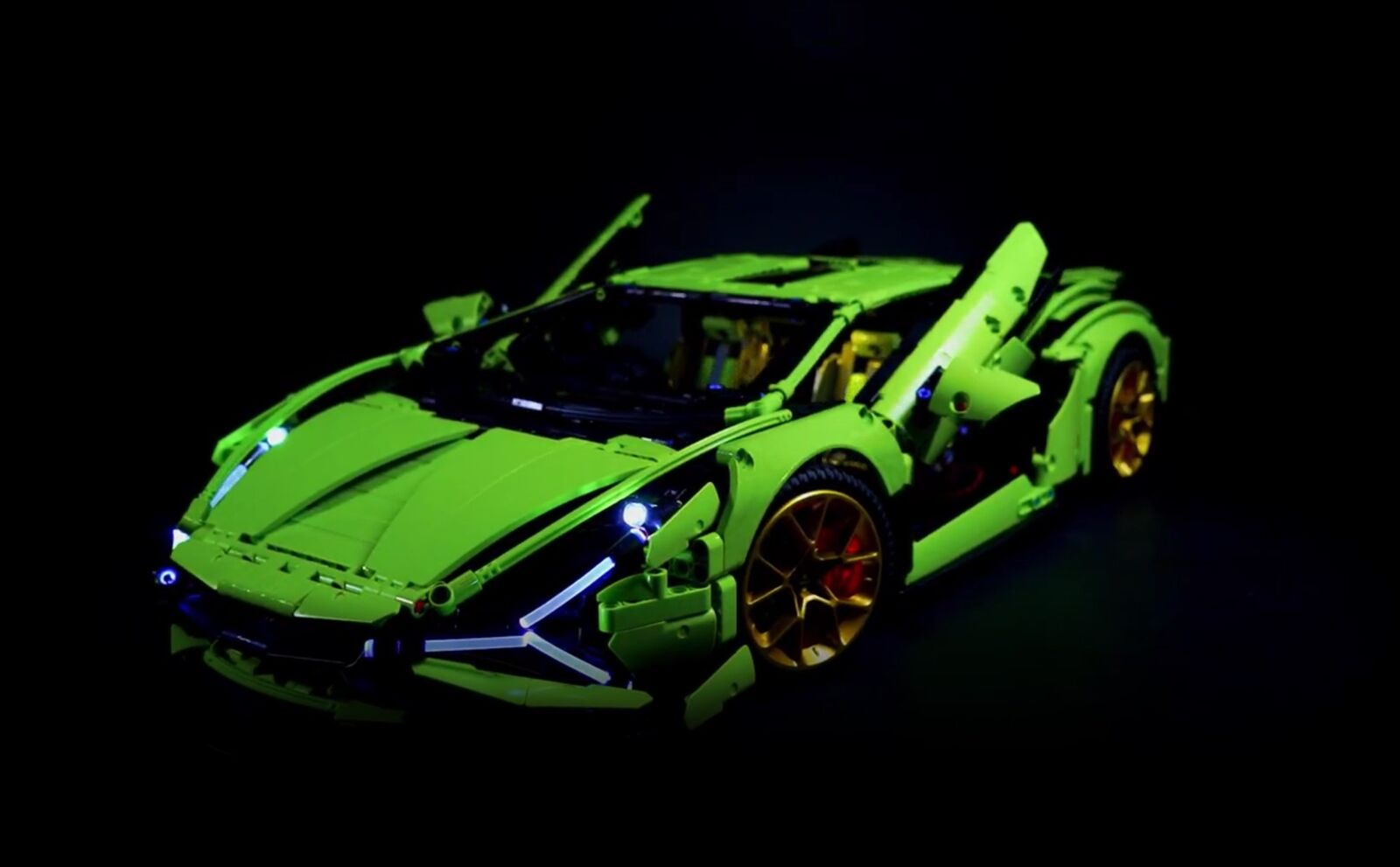 LED-Beleuchtungsset Licht-Set / Akku-Box / passend für Lego Lamborghini SIAN 42115 FKP 37