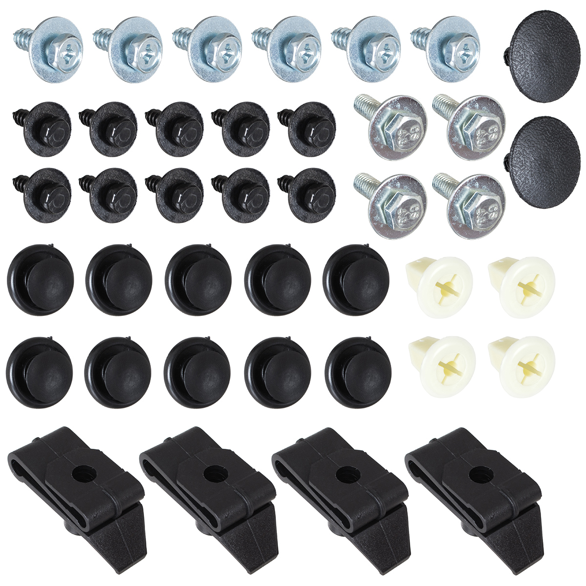 40 Teilig Motorabdeckung Befestigungs-Clips Set für Toyota Yaris I II III 1999-2019