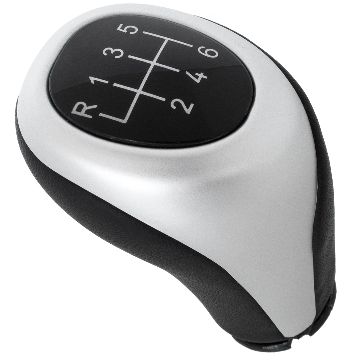 Schaltknauf Knauf Schwarz Silber 6-Gang für BMW 3 F30 F31 F34 F35 ab 2011-2016